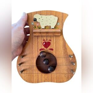 Rustic Wooden Sheep Wall Decor Farmhouse Hanging Cottagecore